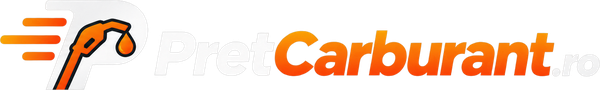 Logo PretCarburant.ro pentru fundal închis